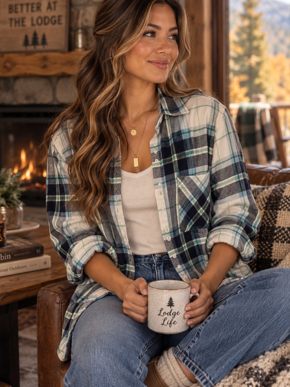 Large Old Navy Flannel Shirt